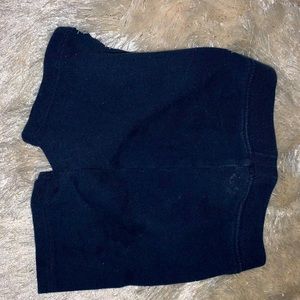 Toddler girls navy blue shorts